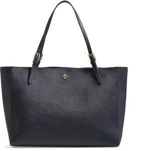 Tory Burch Black Large York buckle tote